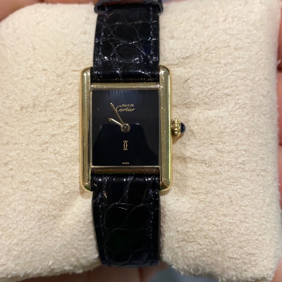 Cartier Tank De Must Ladies - Picture 1 of 10